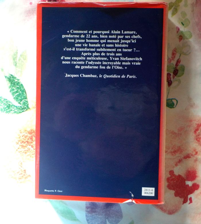 UN ASSASSIN AU-DESSUS DE TOUT SOUPCON par Yvan STEFANOVITCH Ed. France Loisirs - photo numéro 3