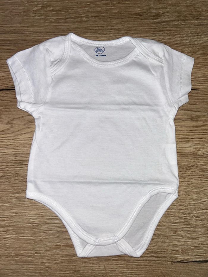 Bodies manches courtes 3mois - photo numéro 4