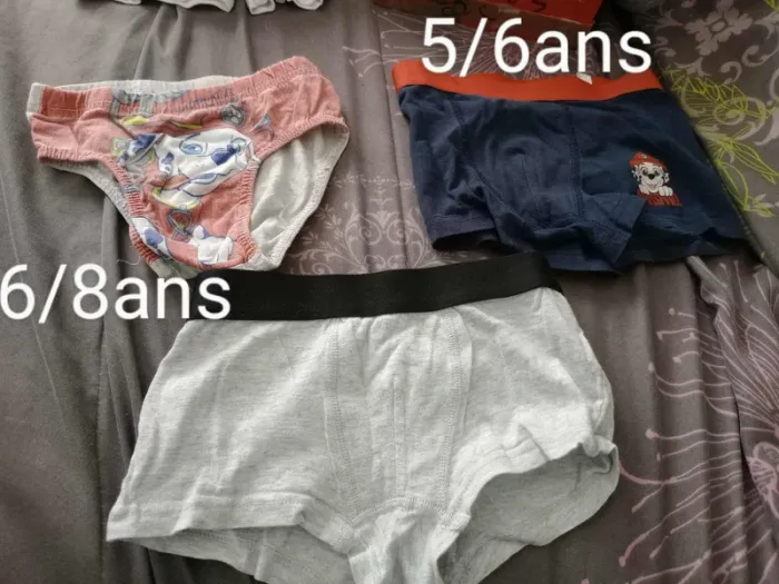 Lot 3ans 4 ans + chaussettes 18/20 21/23 27/30boxer slip - photo numéro 3