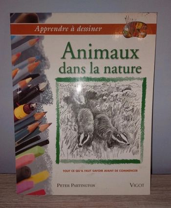 Livre apprendre à dessinée les animaux