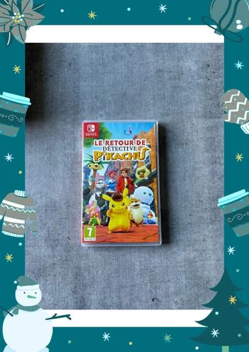 Jeu Nintendo switch le retour de détective Pikachu