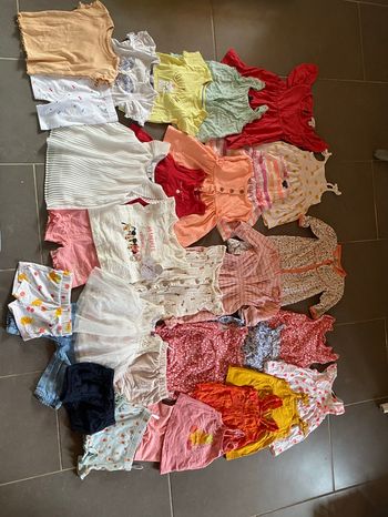 3 mois bébé fille lot