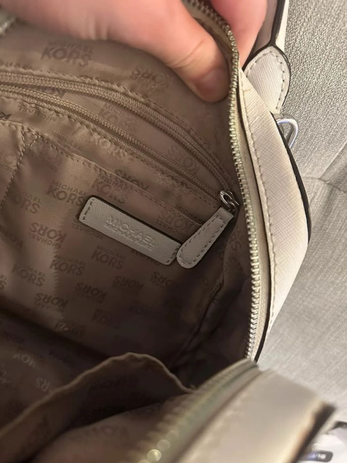Sac à bandoulière blanc Michael Kors - photo numéro 13