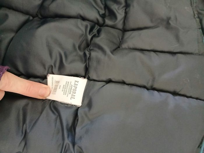 Blouson marine Kaporal  10 ans - photo numéro 7