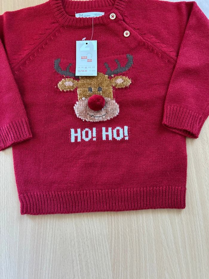 Pull de Noël 12-18 mois ZY - photo numéro 6