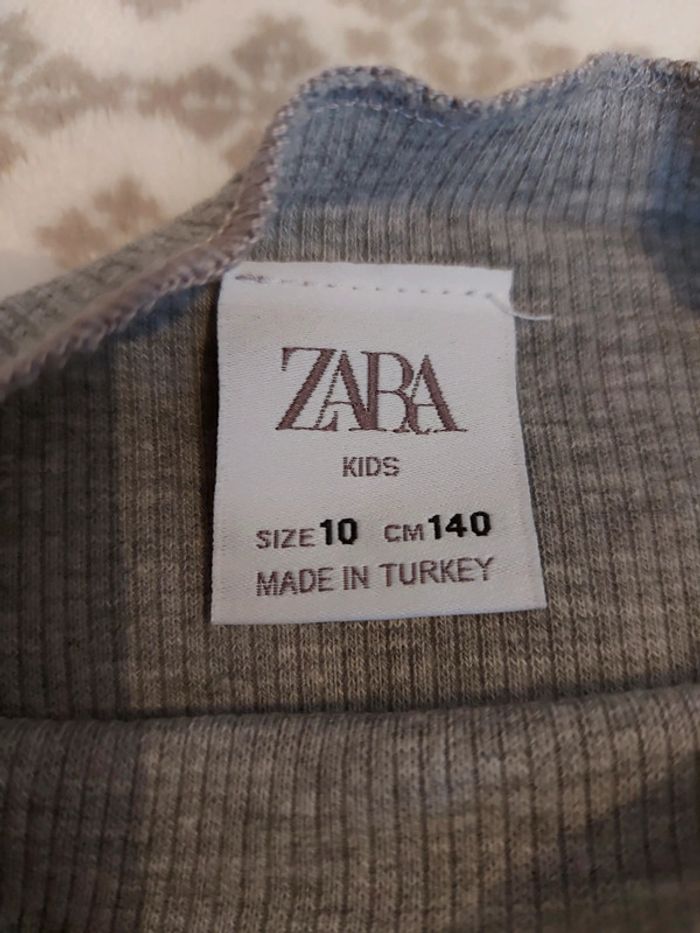Body gris zara 10 ans - photo numéro 4