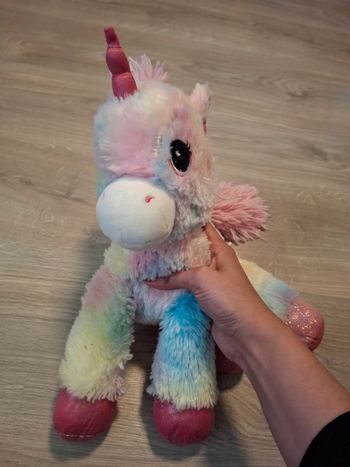 Peluche enfant licorne Multicolore