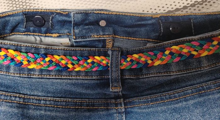 Jupe en jean ajustable Desigual - photo numéro 4