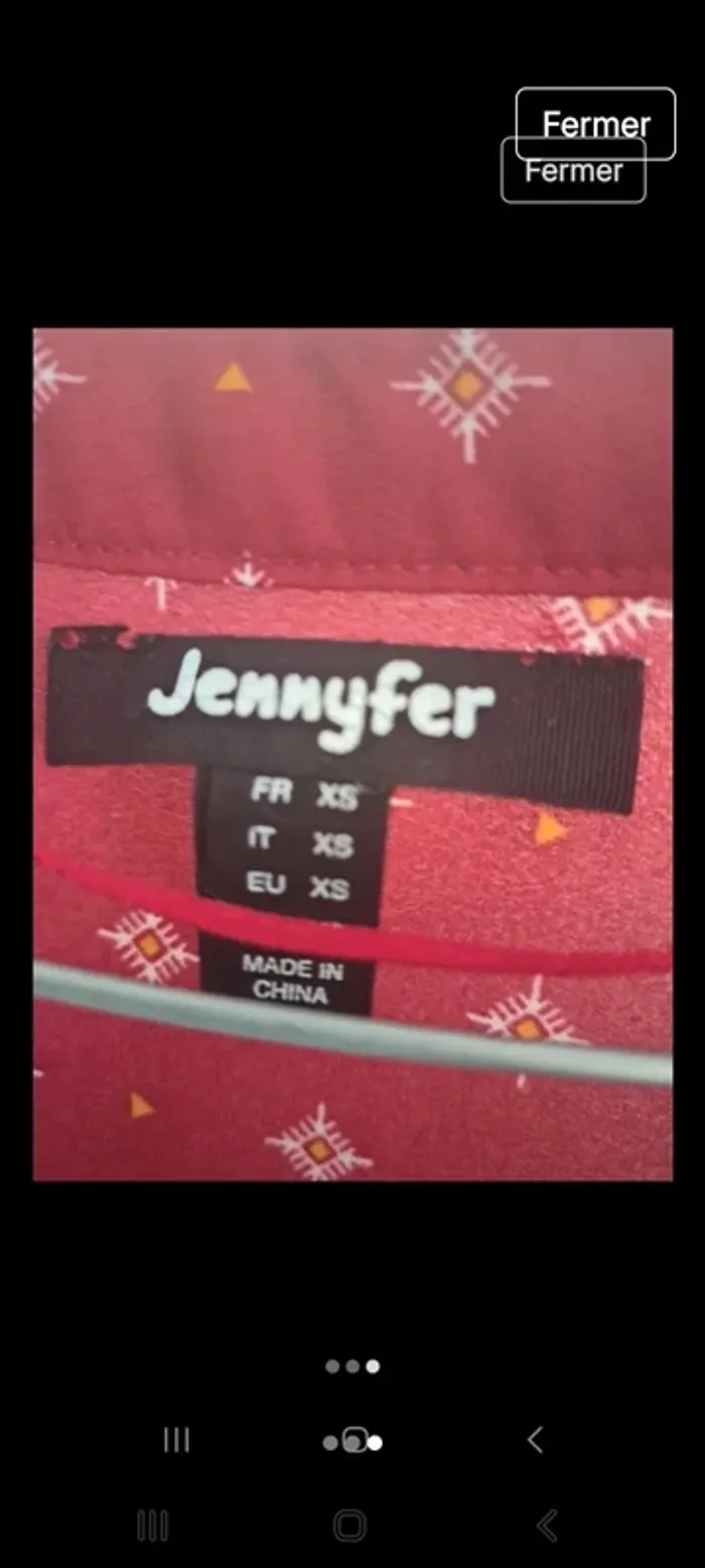 Blouse Jennyfer XS - photo numéro 3