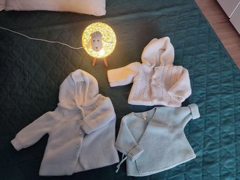 3 gilet naissances jusqu'à  1 mois