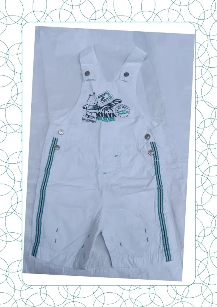 Salopette-short 9 mois Kimbaloo