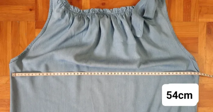 Robe jean avec ceinture T38/40 - photo numéro 8