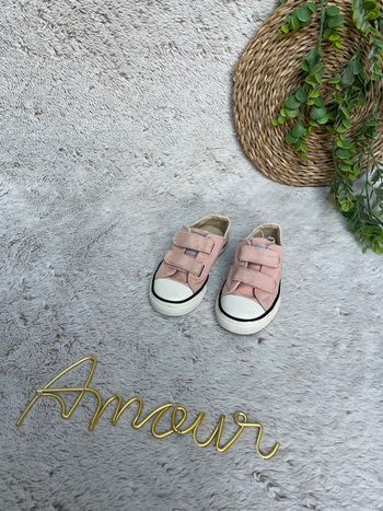 Basket à scratch rose pale - Taille 26 - Primark 