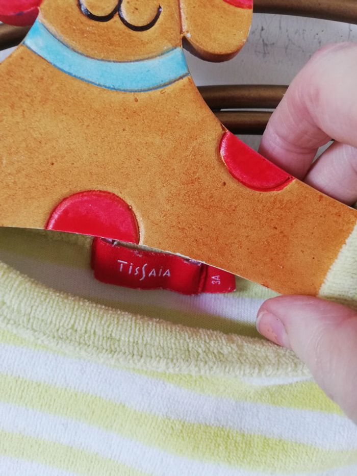 Pyjama velours Tissaia T3 ans - photo numéro 4