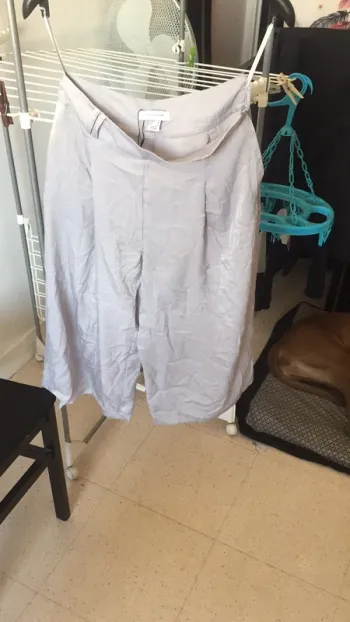 Pantalon court fluide