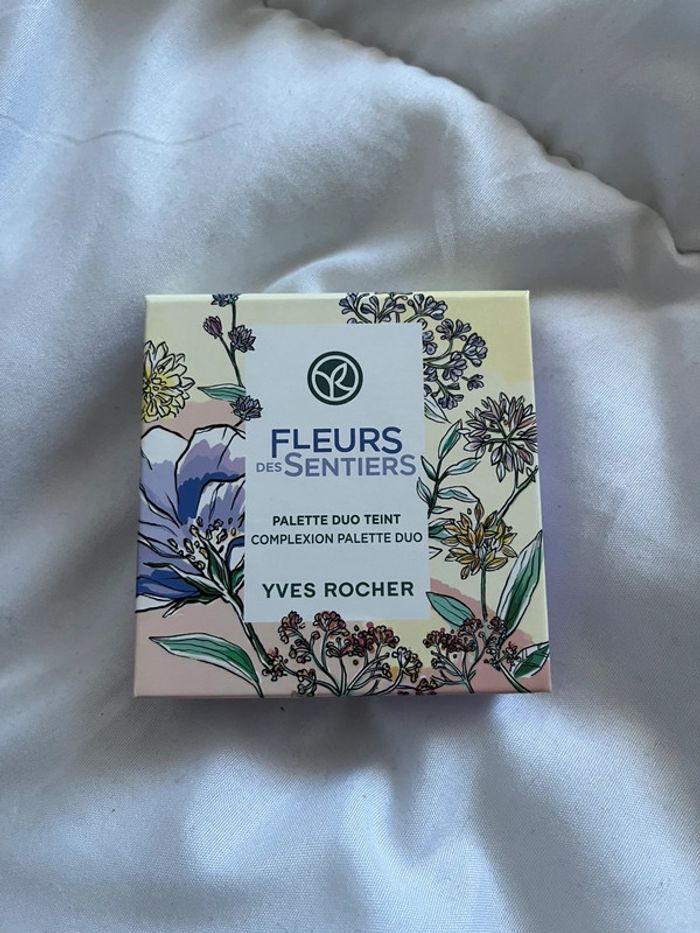 Palette Duo Teint Yves Rocher édition limitée Fleurs des sentiers