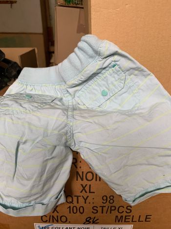 Shorts sergent major 2 ans