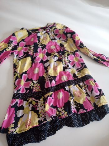 Tunique orchestra fleurie 10ans tbe