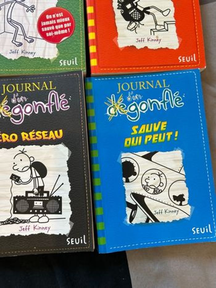 Lot livre le journal d’un dégonflé - photo numéro 4