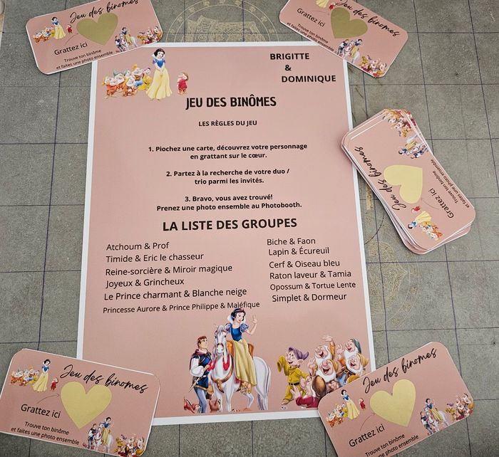 Jeux des binômes