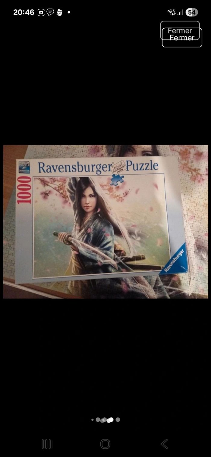 Lot de 7 puzzles 1000 pièces - photo numéro 6