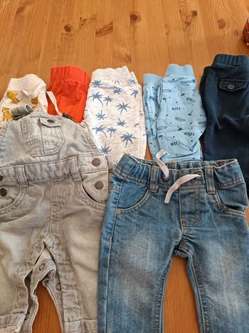Lot de 7  pantalons en  3mois