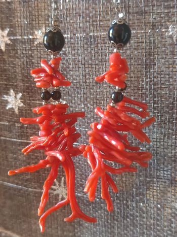 Boucles d'oreilles argent tourmaline