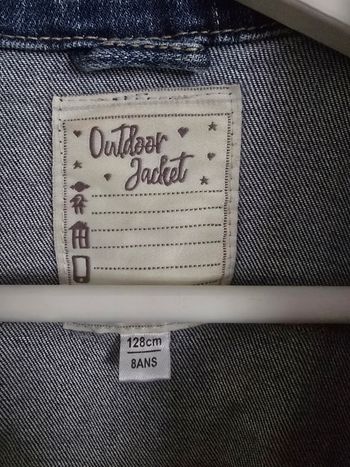 Veste en jeans 8 ans fille vertbaudet