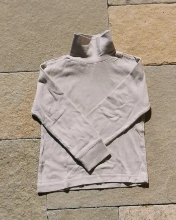 Tee-shirt sous pull col roulé 5 ans NKY