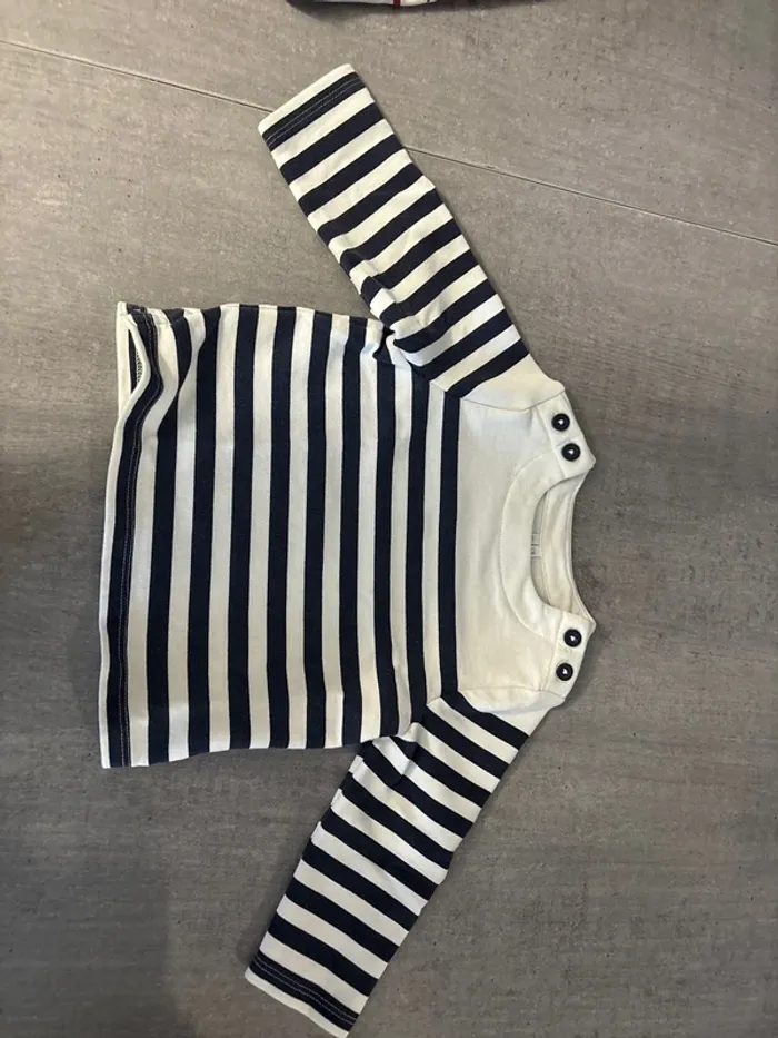 Lot 2 tee shirts manches longues - photo numéro 4