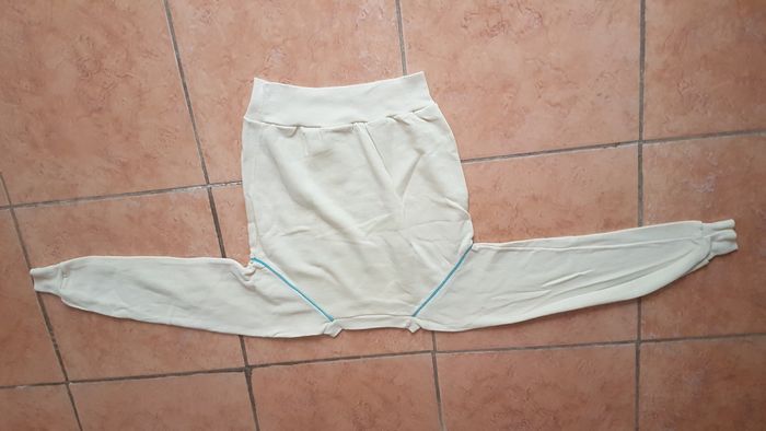 Sweat polaire garçon 8 ans jaune pâle - photo numéro 2