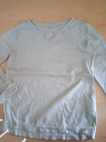 T-shirt manches longues effet 2 en 1