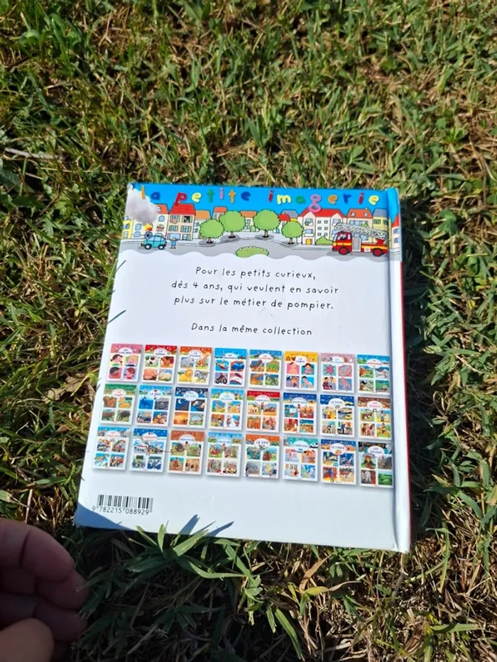 Livre les pompiers la petite imagerie - photo numéro 4