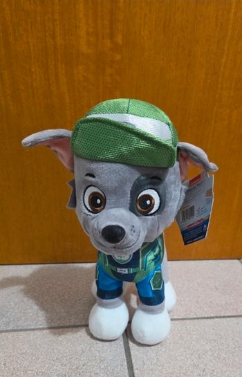 Peluche Rocky pat patrouille New