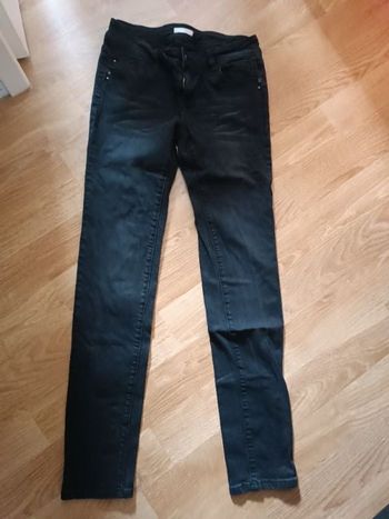 Jean droit noir Promod 40