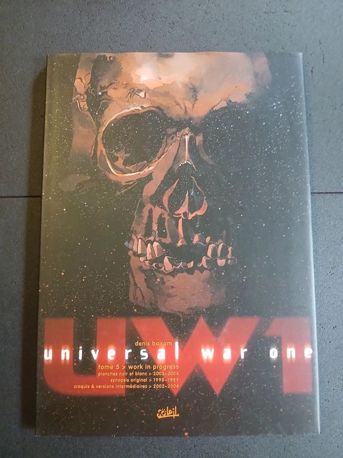 Bd universal war one 5,EO, tirage limité de luxe