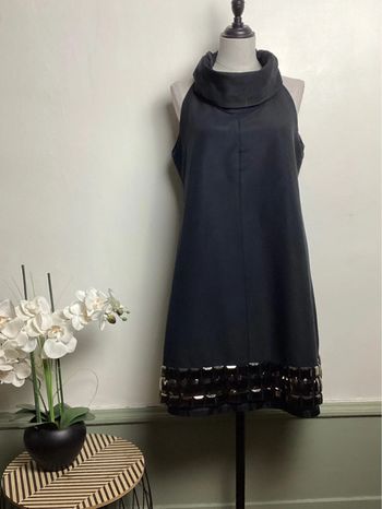 Robe noire Zara 38