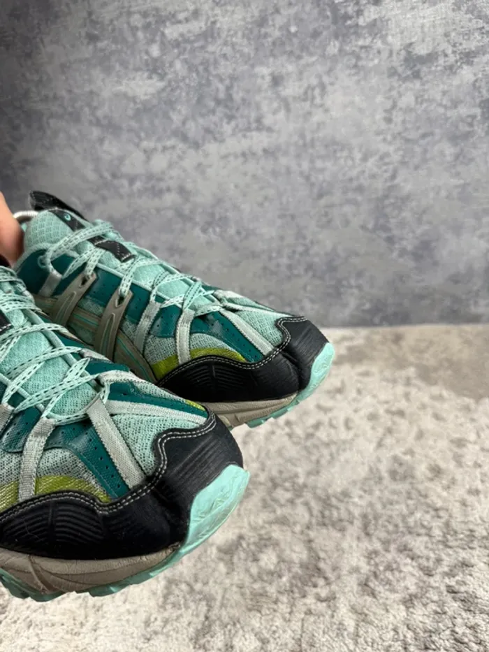 Asics HS4-S Gel Sonoma 15-50 x Kiko Kostadinov Gore-Tex - Blue & Green & Black - photo numéro 15