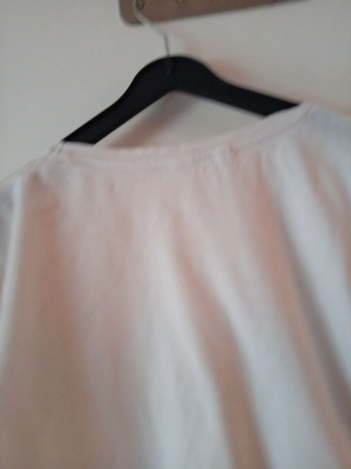 Tee-shirt manches courtes blanc.  Zeeman 11 ans - photo numéro 9
