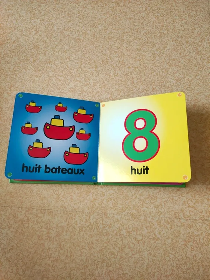 Livre le premier dictionnaire de bébé "les nombres" - photo numéro 8
