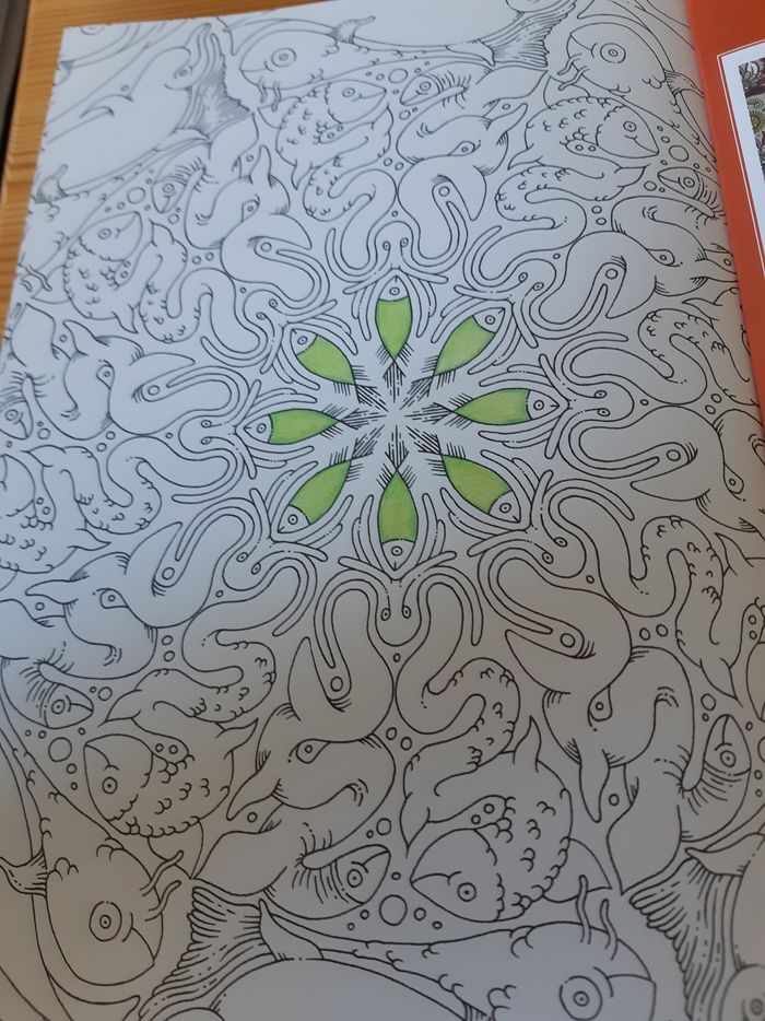 Livre de coloriage Sous l'océan - photo numéro 8