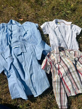 Lot chemise MC 24 mois