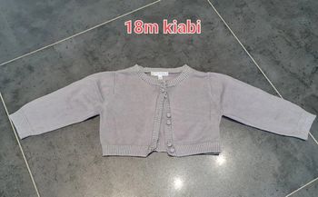 Gilet boléro 18m