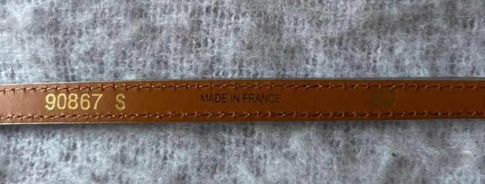 Ceinture en cuir Maison Boinet - photo numéro 4