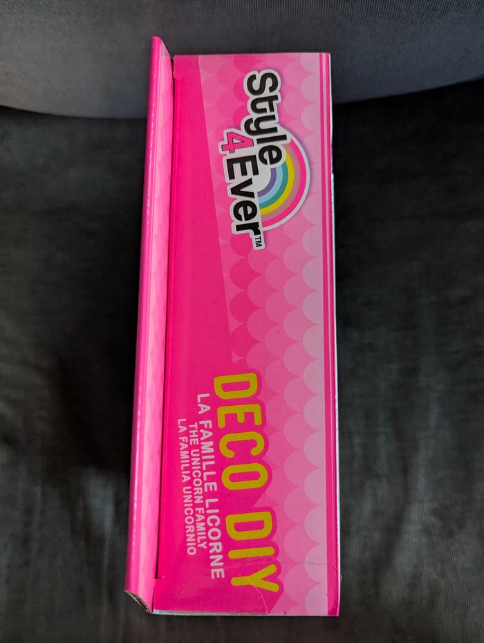 Famille licorne à décorer et à customiser - photo numéro 5