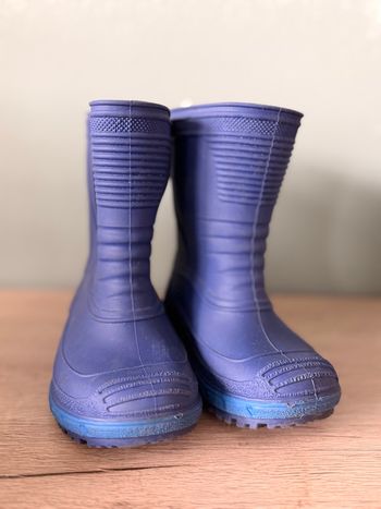 Bottes de pluie bleue taille 21 
