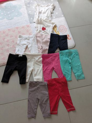 Lot leggings et t-shirt