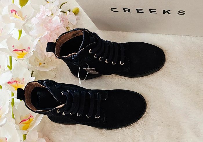 Bottes Bottines Cuir Zip Creeks T29 - photo numéro 3