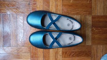 Ballerines bleu marine dpam p28