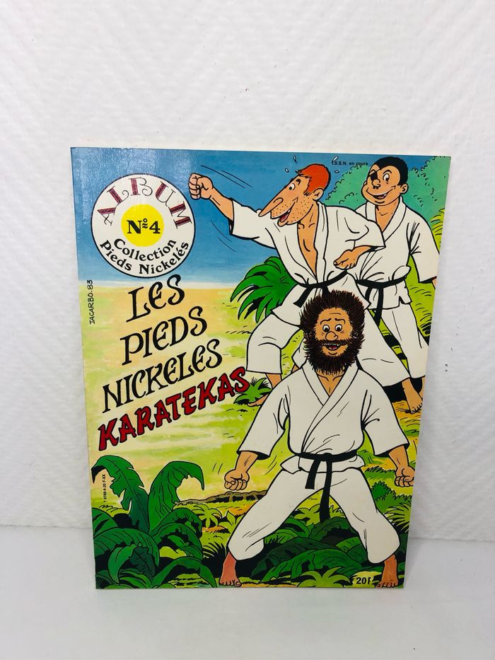 Album N°4 les pieds nickelés karatékas 1983